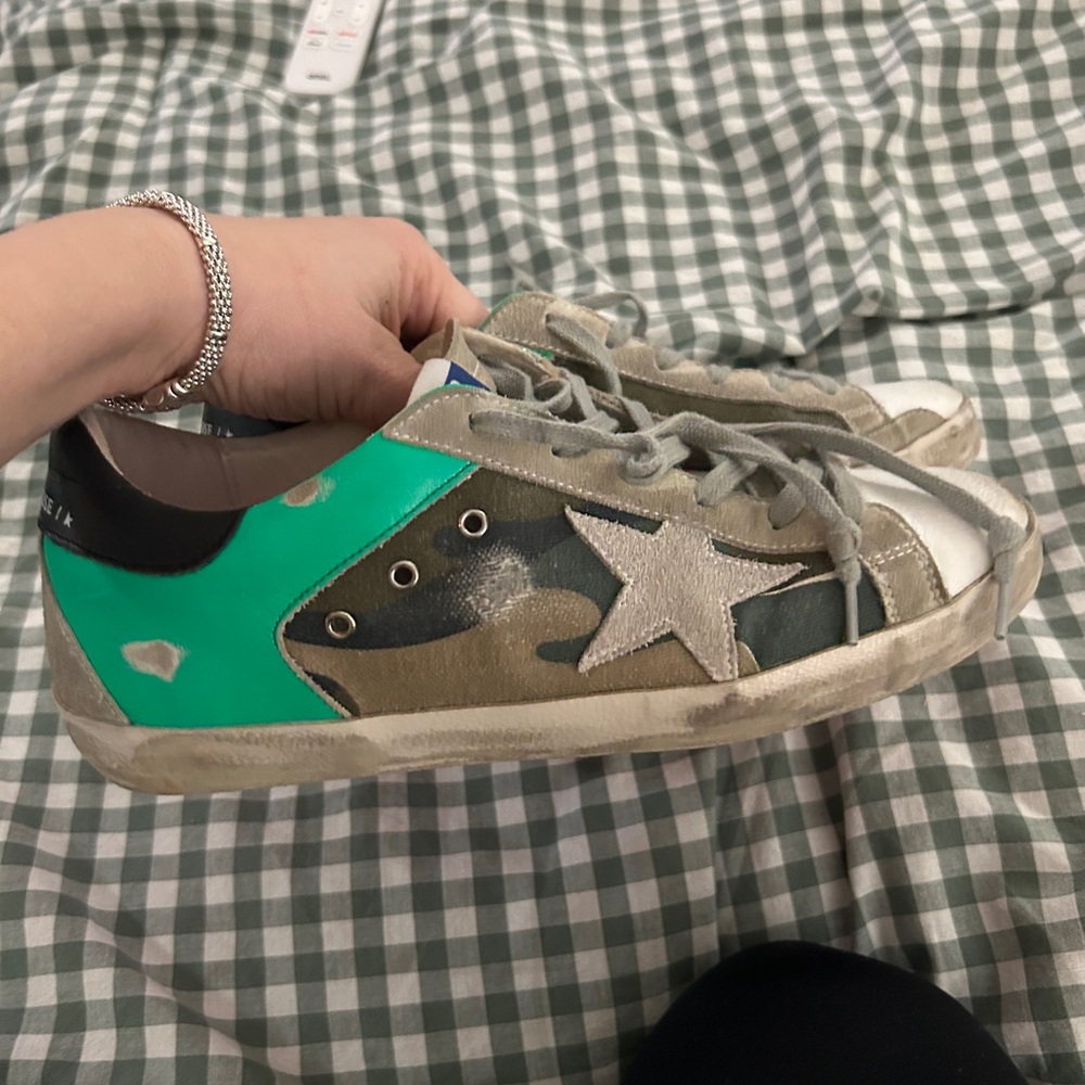 Golden Goose Camo Sneakers